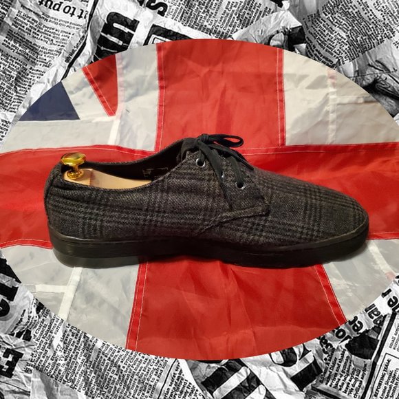 Doc Martens Tweed Shoes - Picture 3 of 4